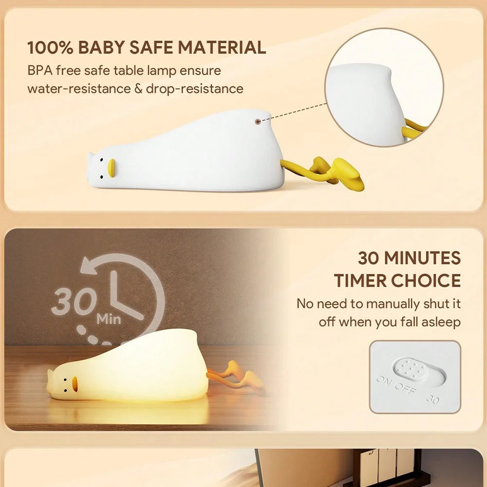 Luminária Calm Pato Aconchego 3 Níveis